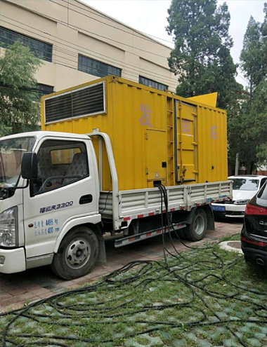 双清发电车出租-柴油发电机组排烟系统设计要求及其考虑因素